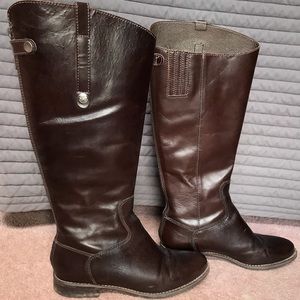 Brown Leather Boots
